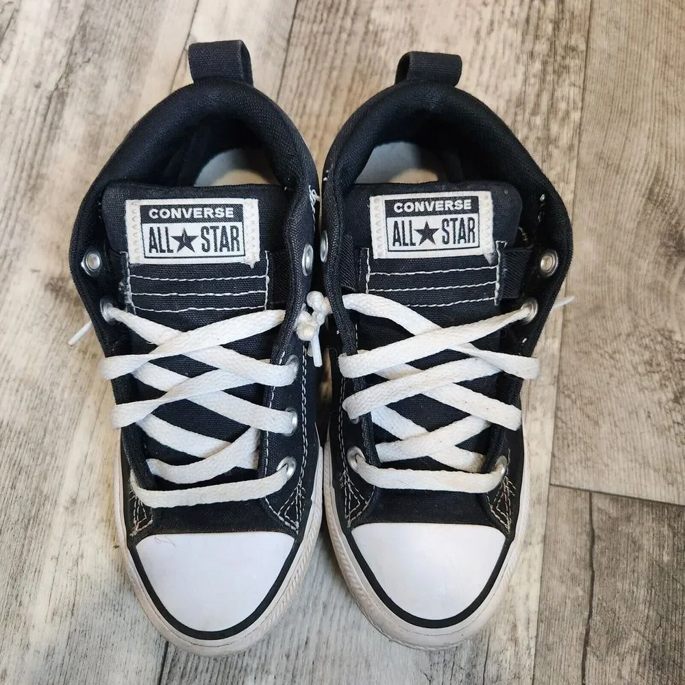 Converse Chuck Taylor All Star Low Black Youth Size 1